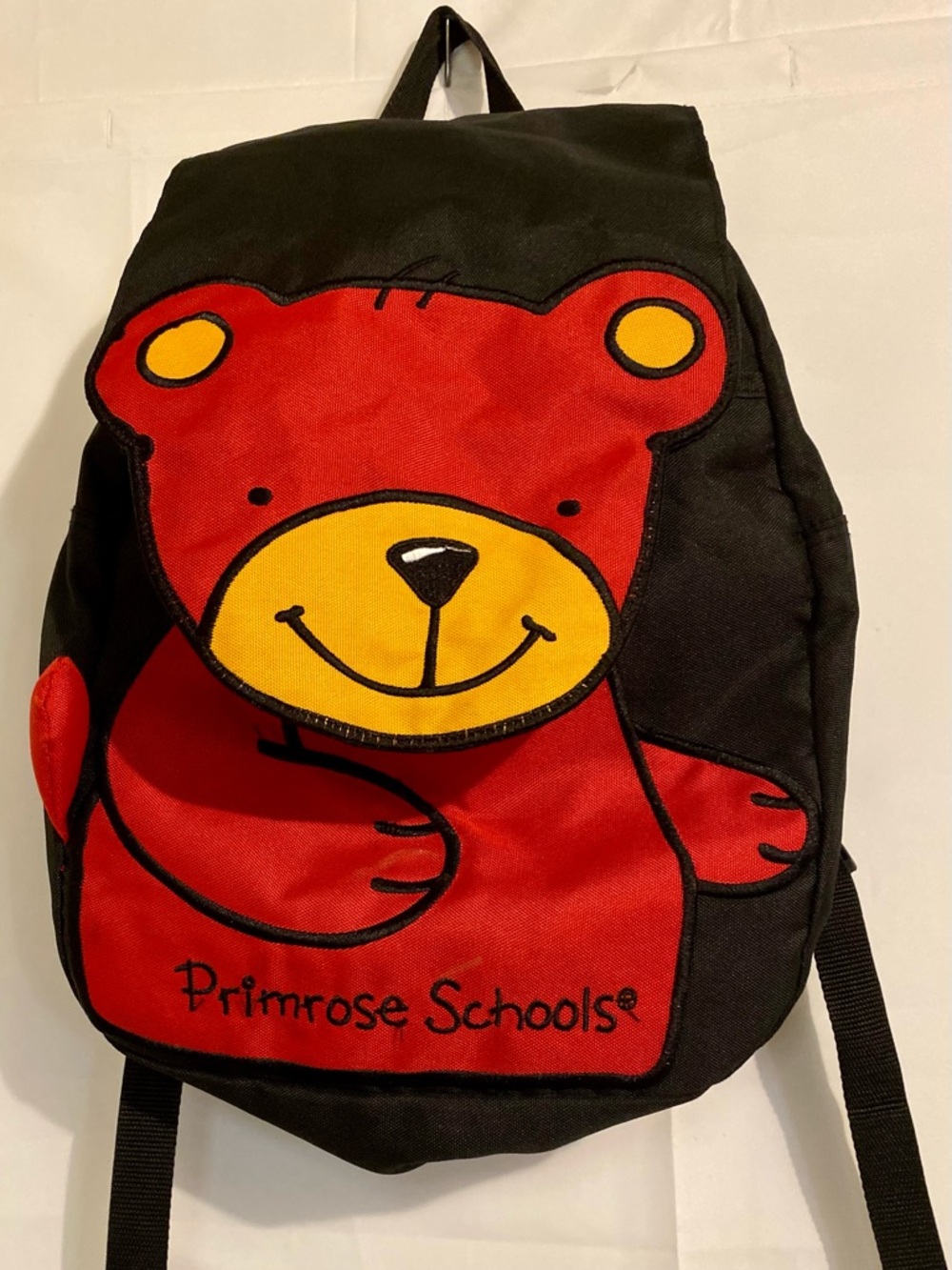 Chattanooga Clothing Kids Bear Backpack in Red, Yellow, Black